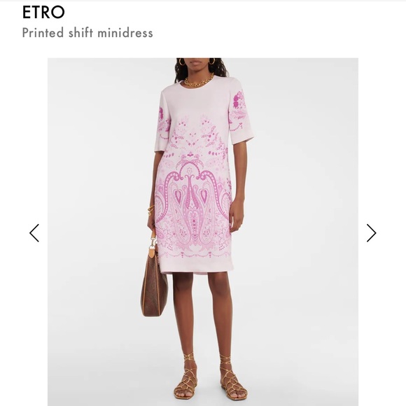Etro Dresses & Skirts - ETRO printed mini shift dress